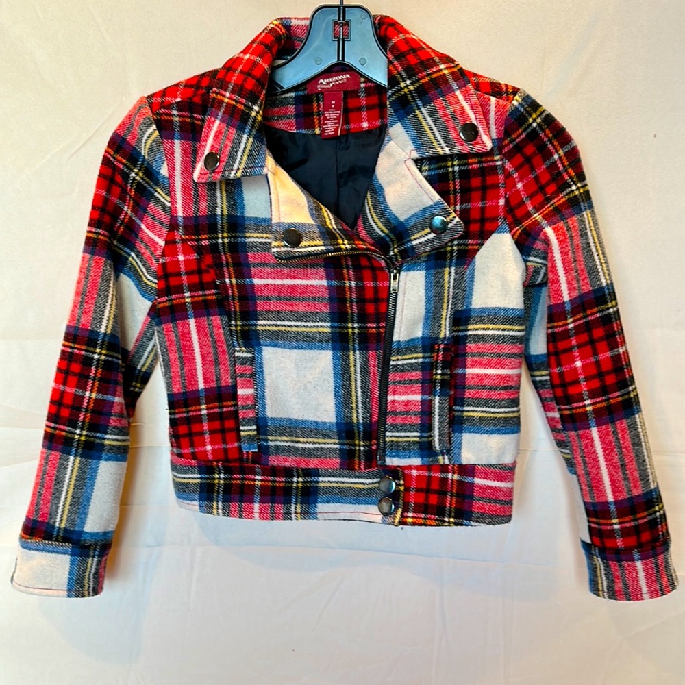 Kids Arizona jean co plaid jacket